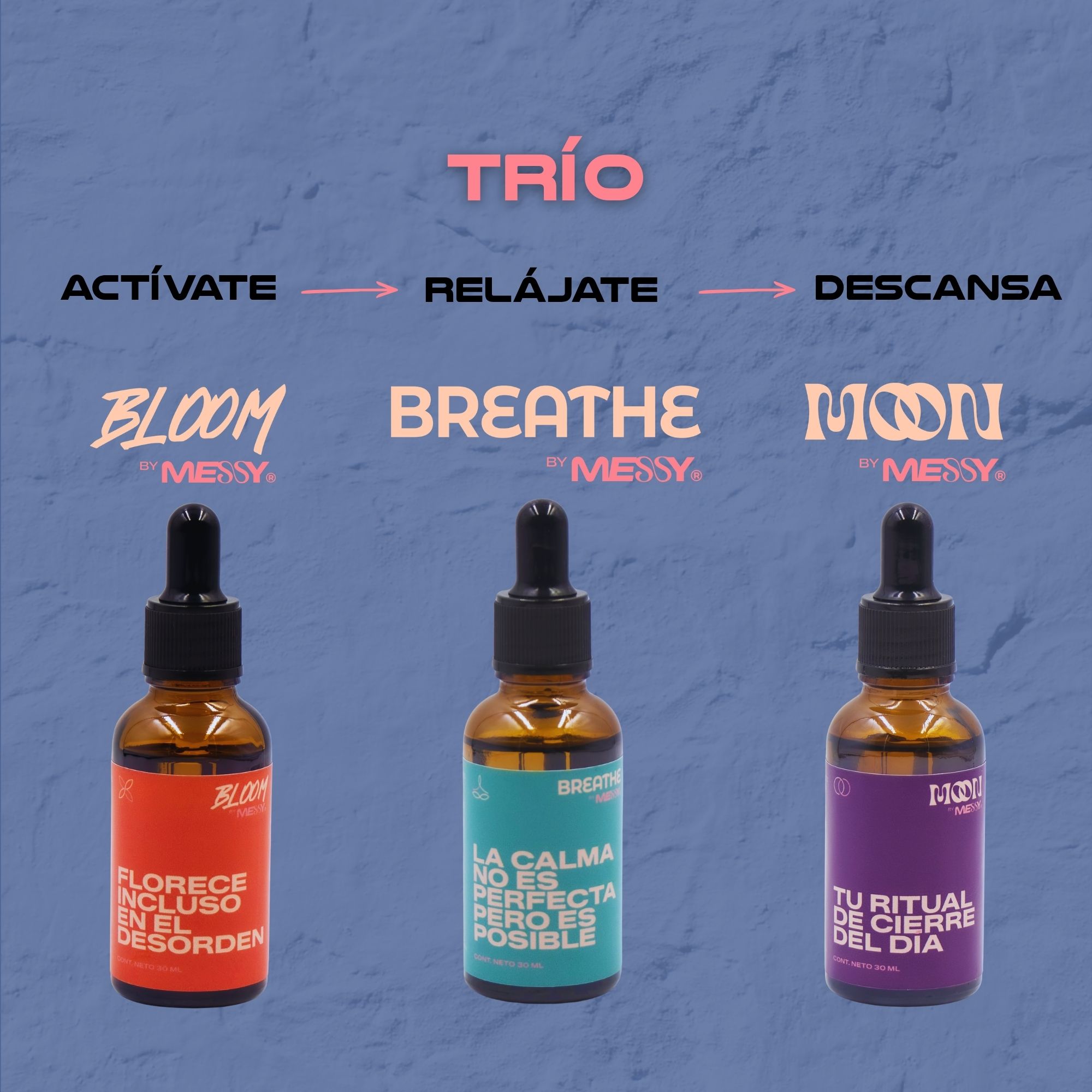 TRÍO | ACTÍVATE, RELÁJATE Y DESCANSA